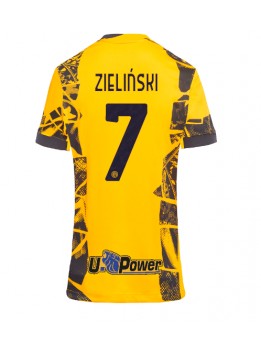 Billige Inter Milan Piotr Zielinski #7 Tredjedrakt Dame 2024-25 Kortermet